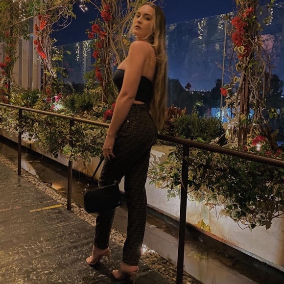 Fendi Classic Zucca Logo Jeans - Picture 10 of 12